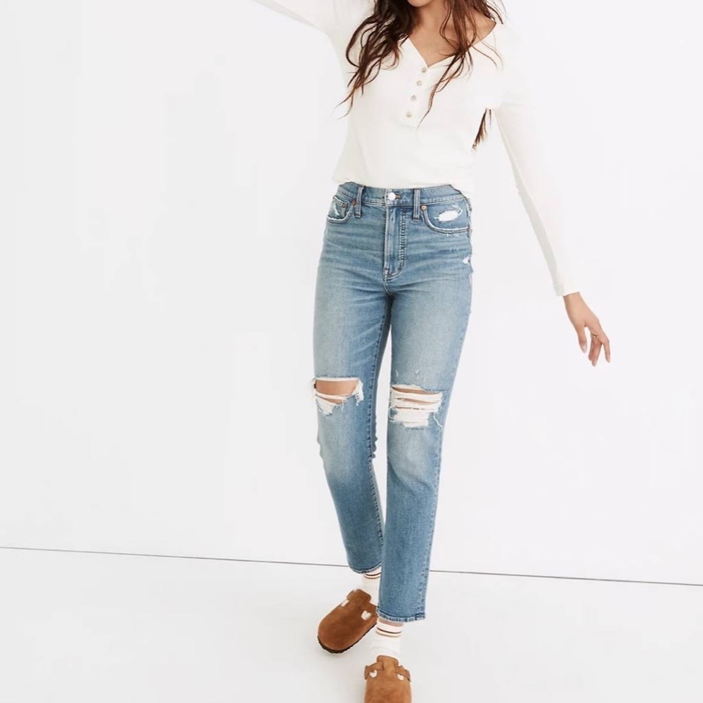Madewell The Perfect Vintage Jean in Denman Wash Size 23 NC32823